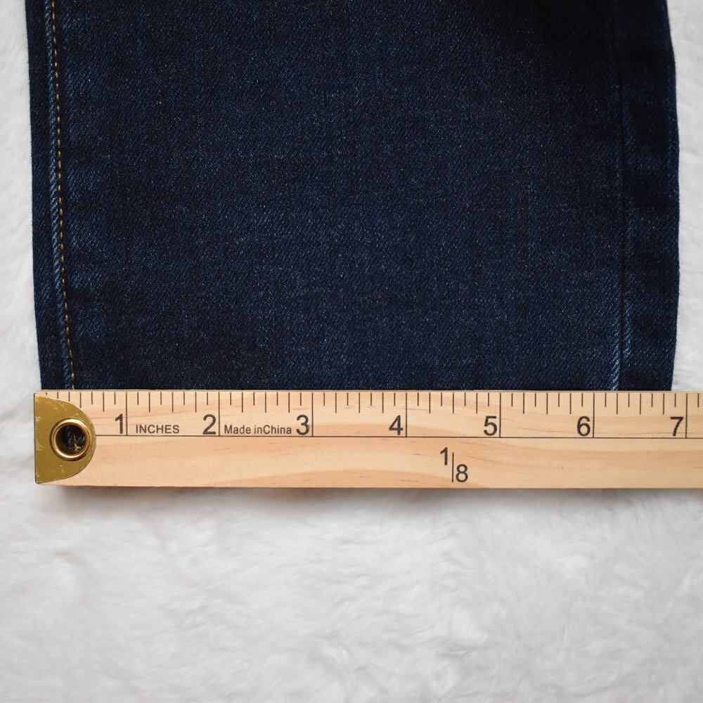 Abercrombie & Fitch Mens Jeans Sz 31 X 32 Skinny Mid Rise Dark Wash 5 Pocket - Picture 15 of 16